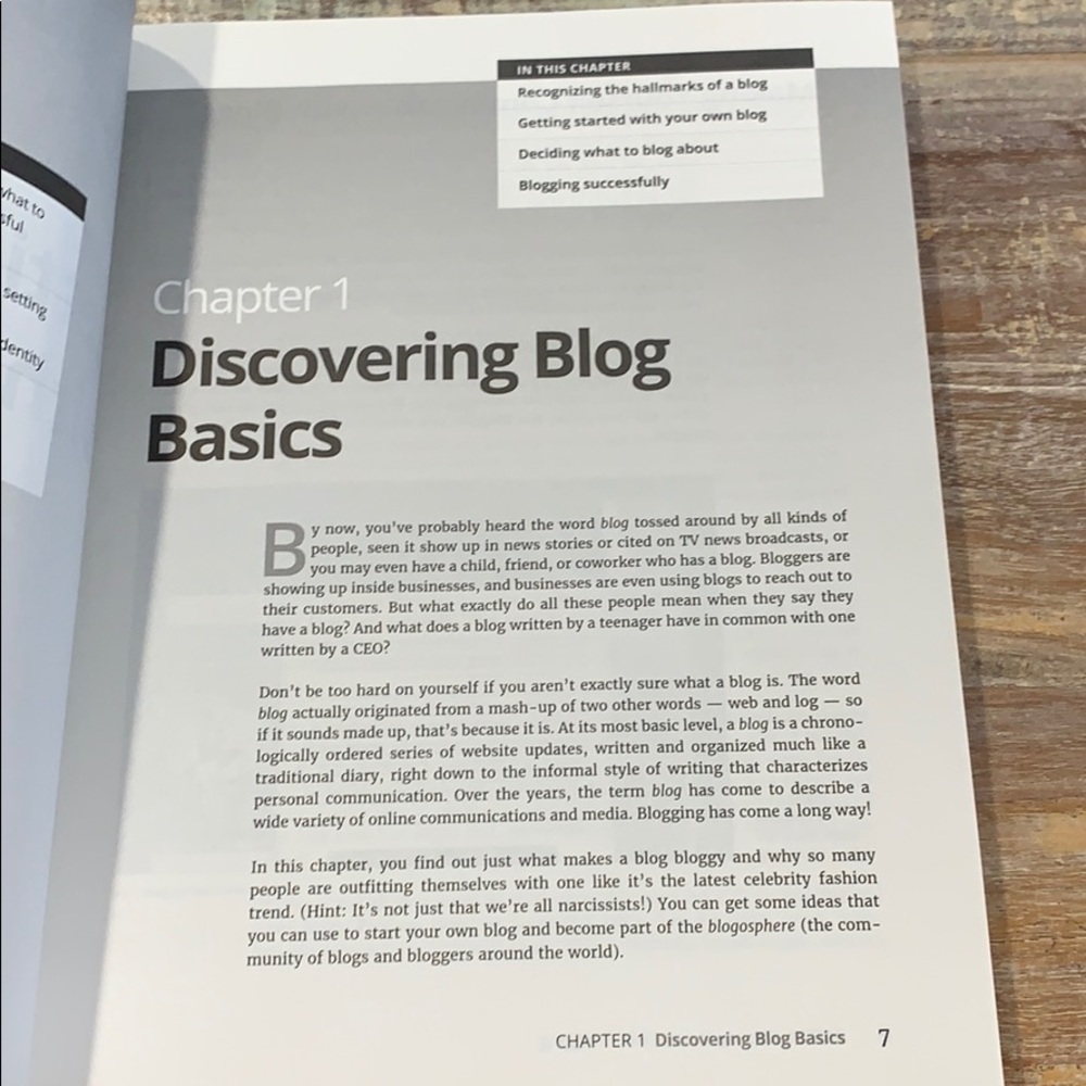 Blogging for dummies Book - Picture 3 of 7